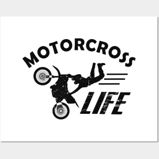 Motorcross Life Posters and Art